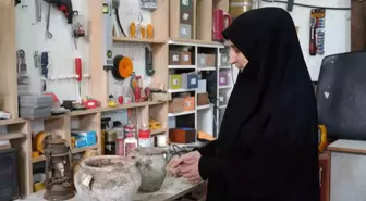 Kastamonulu Kadın, Atık Malzemeleri Sanata Dönüştürüyor