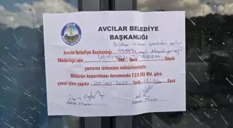 AVCILAR'da Zincir Market Tadilatında Kolonlar Kesildi İddiası
