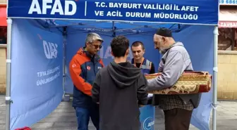 Bayburt'ta Afet Farkındalık Eğitimleri Gerçekleştirildi