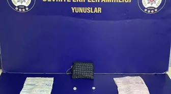 Beşiktaş'ta Gizli Düzenekte Uyuşturucu ve Para Ele Geçirildi