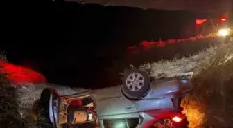 Çorum'da Otomobil Köprüden Uçtu: 1'i Ağır 2 Yaralı