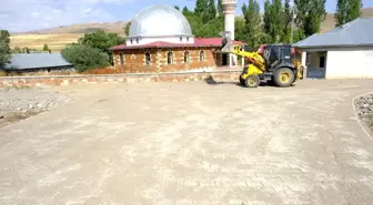 Abdiköy Köyü'nde 2 Bin Metrekare Kilit Parke Taşı Döşendi