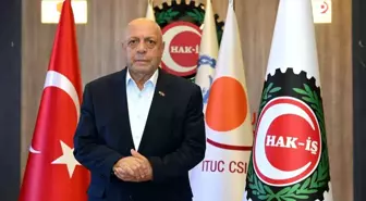 HAK-İŞ Genel Başkanı Arslan: 'Gazze'de Barış Kazanana Kadar Mücadeleye Devam Edeceğiz'