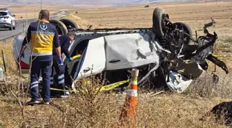 Konya'da Takla Atan Otomobilde 3 Kişi Hayatını Kaybetti