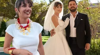 Mardin'de kına gecesi yapan oyuncu Sevda Erginci Yunanistan'da evlendi