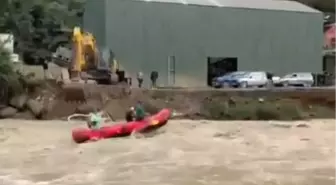 Rize'de Rafting Tutkunları Sele Rağmen Macera Yaşadı