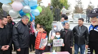 Küçük Talha'nın Polis Olma Hayali Gerçekleşti