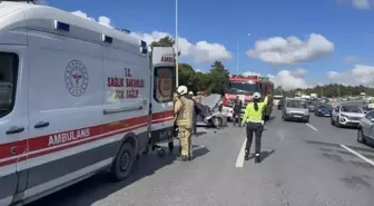 Şile Otoyolu'nda Trafik Kazası: 4 Yaralı