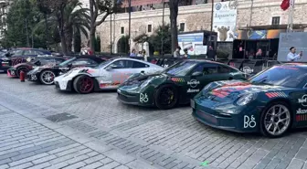 Sultanahmet'te Gumball 3000 Rallisi Öncesi Otomobil Sergisi