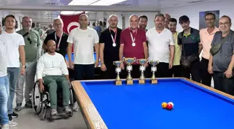 Muğla'da Bilardo İl Birinciliği Turnuvası Düzenlendi