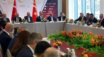 Cumhurbaşkanı Erdoğan, Sektörel Yuvarlak Masa Formatında Türk Yatırım Konferansı'na katıldı