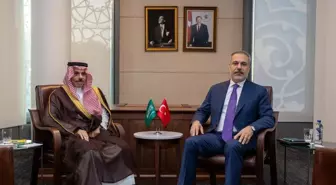 Dışişleri Bakanı Hakan Fidan, Suudi Arabistan Dışişleri Bakanı ile Görüştü