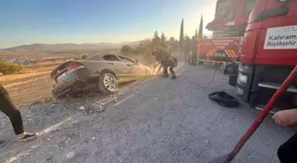 Kahramanmaraş'ta Trafik Kazası: Sürücü Yaralandı
