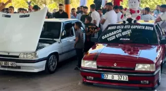 Ceylanpınar'da Modifiye Araç Tutkunları Buluştu
