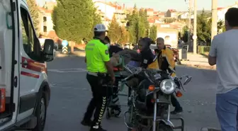 Kütahya'da Trafik Kazası: 1 Yaralı