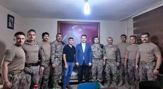 Kaymakam Yılmaz, Özel Harekat Polislerini Ziyaret Etti