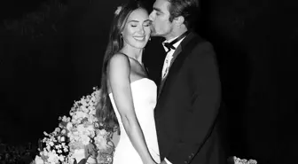 3 yıllık aşk mutlu sona ulaştı! İbrahim Çelikkol ve Natali Yarcan dünyaevine girdi