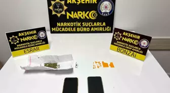 Akşehir'de Uyuşturucu Operasyonunda 2 Tutuklama