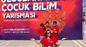 Dumlupınar Bilim ve Sanat Merkezi Öğrencileri Teknofest'te Ödül Kazandı