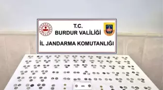 Burdur'da Kaçakçılık Operasyonu: 195 Sikke Ele Ge geçirildi