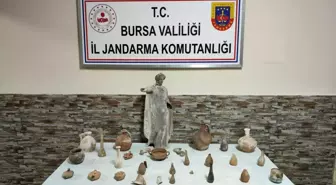 Nilüfer'de Tarihi Eser Kaçakçılarına Operasyon