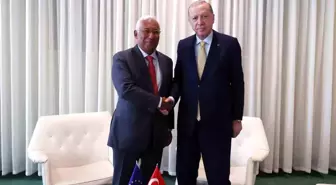 Cumhurbaşkanı Erdoğan, AB Konseyi Başkanı Costa'yı kabul etti