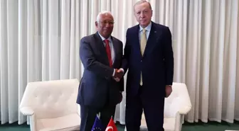 Cumhurbaşkanı Erdoğan, AB Konseyi Başkanı Costa ile görüştü
