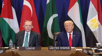 Cumhurbaşkanı Erdoğan, ABD Başkanı Trump ile Gazze Konulu Bölgesel Toplantı'ya katıldı