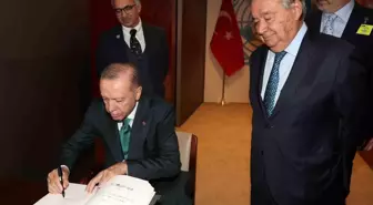 Erdoğan ve Guterres New York'ta Görüştü