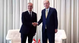 Cumhurbaşkanı Erdoğan, Kanada Başbakanı Carney'i kabul etti