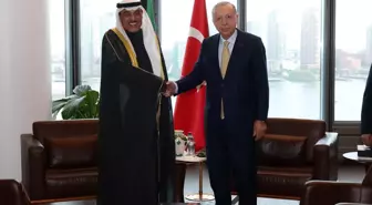 Cumhurbaşkanı Erdoğan, Kuveyt Veliaht Prensi Halid Es Sabah'ı kabul etti