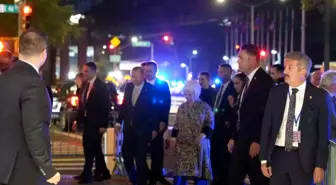Cumhurbaşkanı Erdoğan New York'ta TASC yemeğinin ardından Türkevi'ne döndü