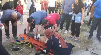 Doktor, Kaza Geçiren Hemşireye İlk Müdahaleyi Yaptı