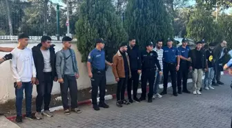 Edirne'de Yasa Dışı Göçmen Yakalama Operasyonu