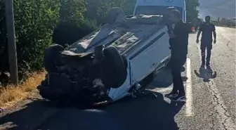 Elazığ'da Otomobil Takla Attı: 3 Yaralı