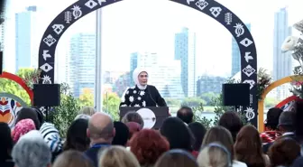 Emine Erdoğan, New York'ta 'Anadoludakiler: Kapıların Ardındaki Hazineler' programında konuştu