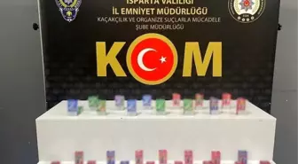Isparta'da Kaçak Elektronik Sigara Operasyonu: 29 Adet Ele Geçirildi