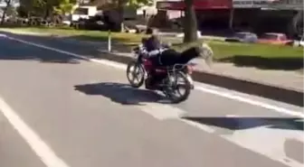 Tokat'ta Plakasız Motosiklet Kullanan Sürücüye 42 Bin TL Cezai İşlem