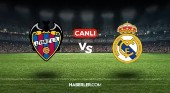 Levante Real Madrid CANLI izle! (ŞİFRESİZ) Levante Real Madrid maçı hangi kanalda, nasıl izlenir?