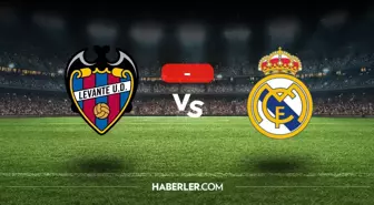 Levante Real Madrid maçı kaç kaç, bitti mi? MAÇ SONUCU! Levante Real Madrid golleri kim attı, canlı maç anlatımı!