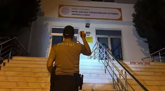 Manisa'da Okul Güvenliği İçin Gece Denetimi