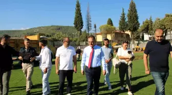 Muğla Valisi Akbıyık, Atatürk Stadyumu İnşaatını İnceledi
