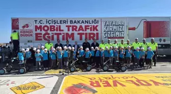 Tekirdağ'da Çocuklara Trafik Bilinci Eğitimi Verildi