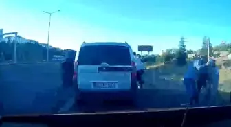 Ankara'da Taksici Darp Edildi