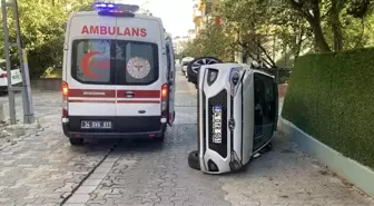 Ataşehir'de Otomobil Kazası: 1 Kişi Yaralandı