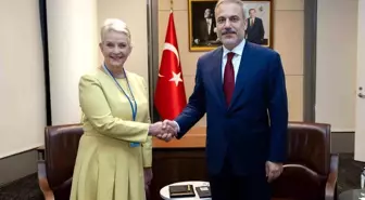 Dışişleri Bakanı Hakan Fidan, BM Dünya Gıda Programı İcra Direktörü Cindy McCain ile Görüşme Gerçekleştirdi