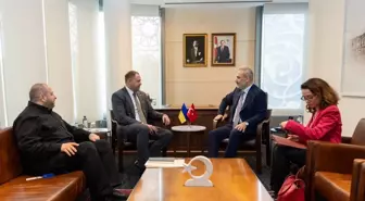 Bakan Fidan, Ukrayna Cumhurbaşkanlığı Ofisi Başkanı Yermak ile görüştü