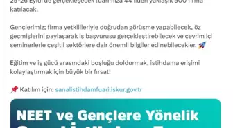 Gençler İçin Sanal İstihdam Fuarı Düzenleniyor