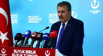 Mustafa Destici'den İslam Ülkelerine Sert Eleştiri: 'Korkaklık ve İkiyüzlülük Var'