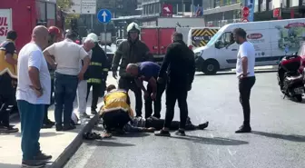 Beyoğlu'nda Motosiklet Kazası: Sürücü Yaralandı